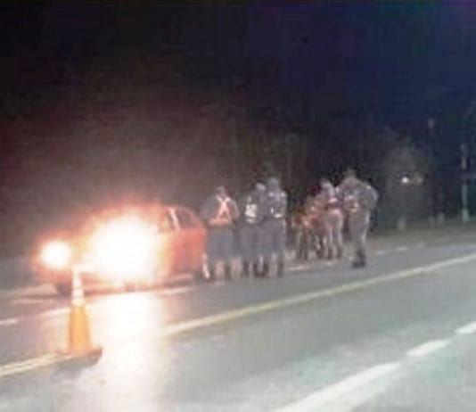 LAGUNA BLANCA: Operativo de control de alcoholemia.