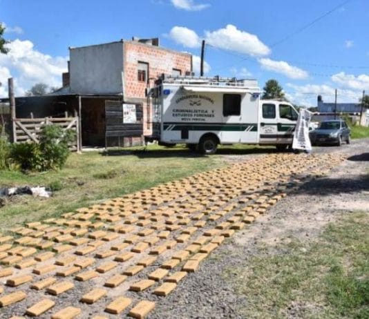 GOLPE AL NARCOTRAFICO EN FORMOSA: Incautan más de 577 kilos de marihuana en dos procedimientos