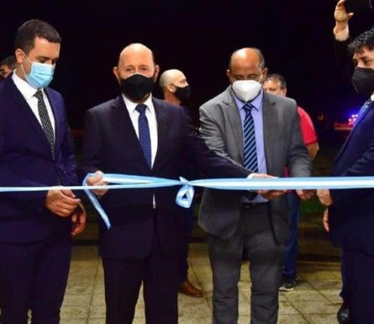 LAGUNA BLANCA: Insfrán inauguró el nuevo edificio del IUF.