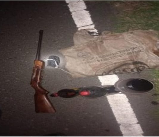 RIACHO HE HE: Secuestran un arma de fuego por infracción de la Ley de Fauna.