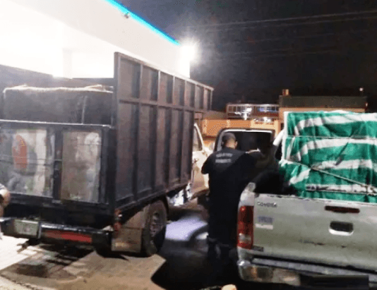 La Policía inició actuaciones por carga irregular de combustible.