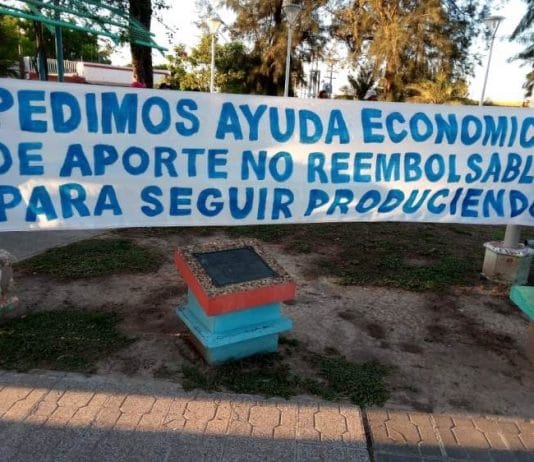 LAGUNA NAINECK. Productores del norte: “nos volvemos a movilizar”.