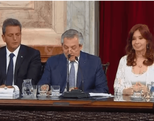 Alberto Fernández se olvidó inaugurar las Sesiones Ordinarias del Congreso