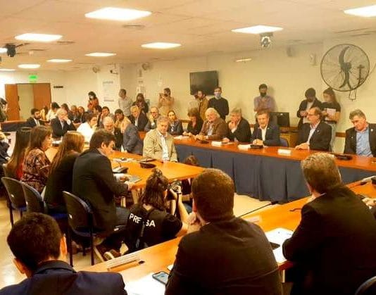RETENCIONES: El campo obtuvo un fuerte apoyo opositor en Diputados.