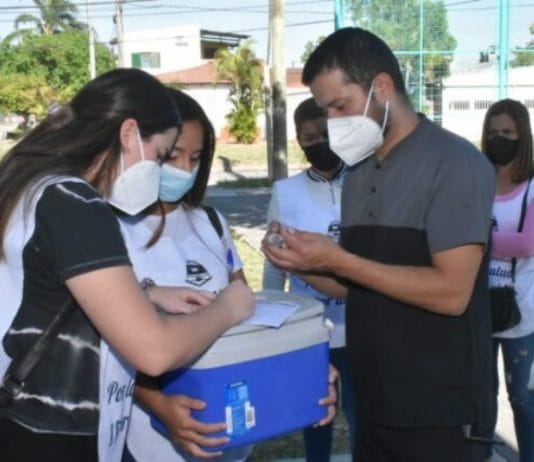 Falleció un vecino y 59 fueron diagnosticados con COVID 19 este miércoles.