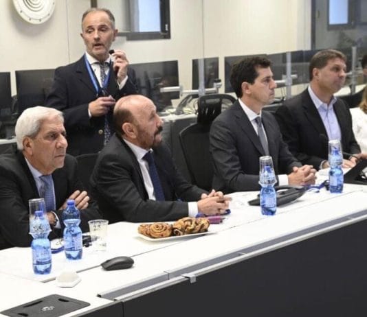 En Israel, Insfrán participó de reunión con líder de la Federación de Gobiernos Locales