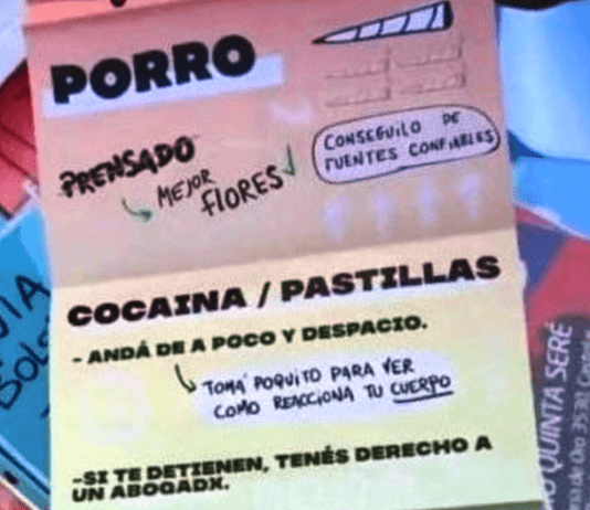 Fuerte polémica y críticas por folletos sobre el consumo de drogas que difundió la Municipalidad de Morón
