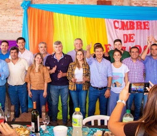 Nainedoff, Carbajal y Buryaile presidieron la cumbre de legisladores de JxC celebrada en San Martín 2 bajo la consigna «Vamos a ser gobierno en 2023»