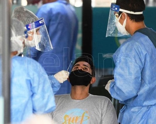 REPORTE: Hubo 484 nuevos contagios de coronavirus en el país.