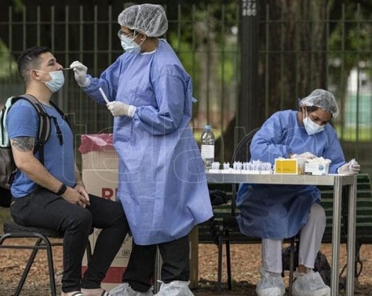 EN LAS ÚLTIMAS 24 HORAS: Se registraron 2.784 nuevos contagios de coronavirus en la Argentina