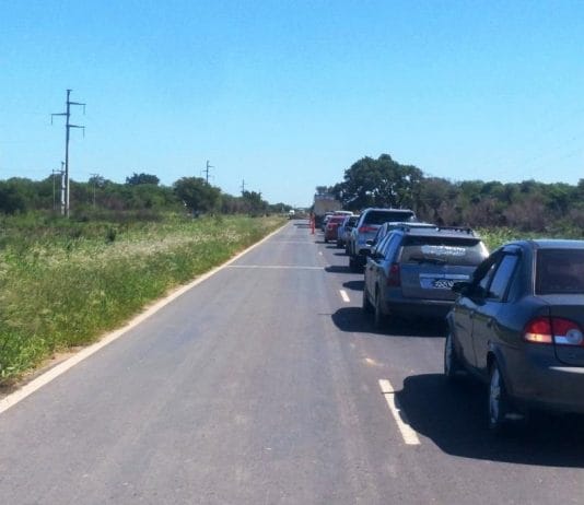 LA PRIMAVERA: Originarios que cortan la Ruta 86 alertan: “En caso de no recibir ninguna novedad de los reclamos se va proceder a un corte total”.