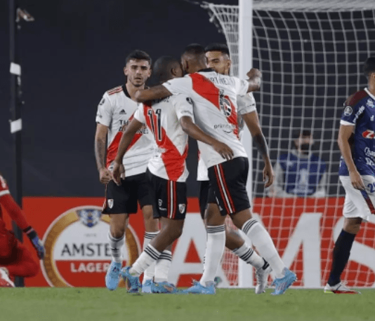 COPA LIBERTADORES: Con dos golazos, River derrotó 2-0 a Fortaleza y sigue a paso firme