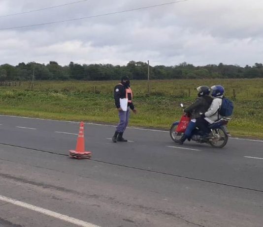 EL ESPINILLO: Llaman a una concientización vial.