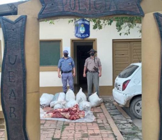 Cnia. SAN JUAN: Detectaron más de 400 kilos de carne vacuna transportados sin respetar la cadena de frío