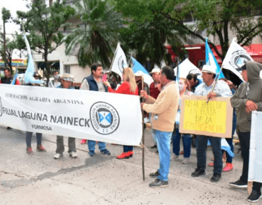 Productores reclamaron por la ayuda económica que envió Nación.
