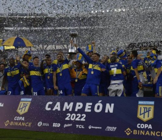 Boca Juniors goleó a Tigre y se consagró campeón de la Copa de la Liga Profesional