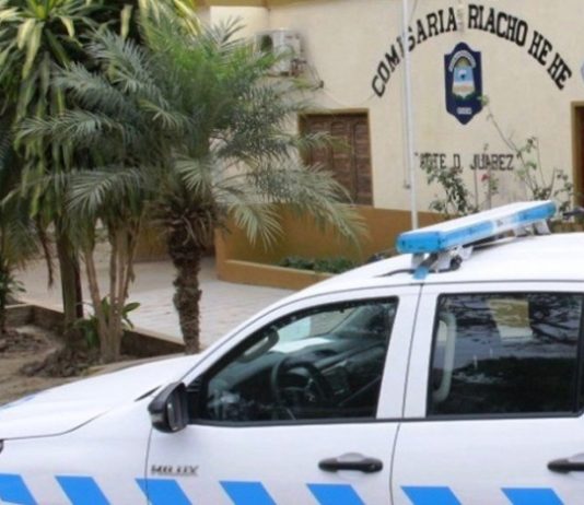 RIACHO HE HE: Un conductor resultó ileso tras impactar su camioneta contra un búfalo.