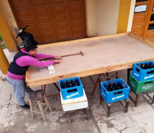 EL ESPINILLO: La Policía desarticuló un centro de juegos clandestinos.