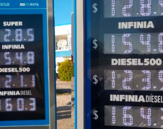 El gasoil aumentó de precio en las estaciones de servicio YPF de la ciudad