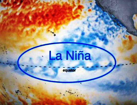CLIMA: La Niña se resiste a desaparecer y se mantendrá por varios meses más.
