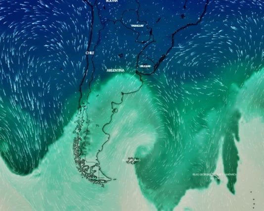El pronóstico del tiempo para este lunes: ingreso de aire más frío.