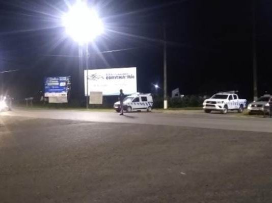 LAGUNA BLANCA: Operativo de control de alcoholemia.