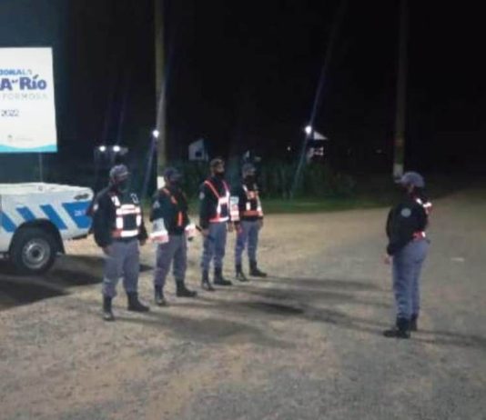 LAGUNA BLANCA: Operativo de control de alcoholemia.