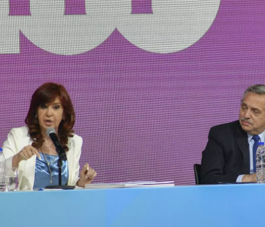 Alberto Fernández y Cristina Kirchner cenaron a solas en Olivos.