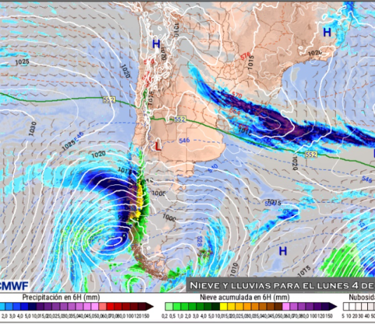 El pronóstico del tiempo para el lunes. ¿Aumentará la temperatura?
