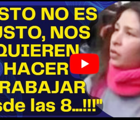 El trabajo para ella es un plan: «Es injusto trabajar».