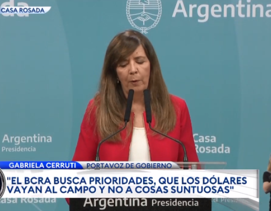 GABRIELA CERRUTI: “Por ahora no se va a avanzar con el salario básico universal, no dan las cuentas”