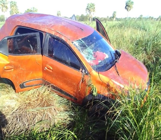 Colonia PASTORIL: Una mujer falleció producto del despiste y vuelco de un vehículo