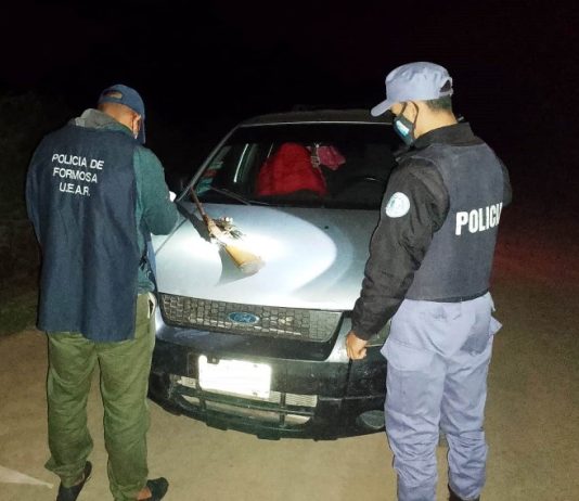 Colonia SAN JUAN: La UEAR detectó cazadores con armas de fuego.