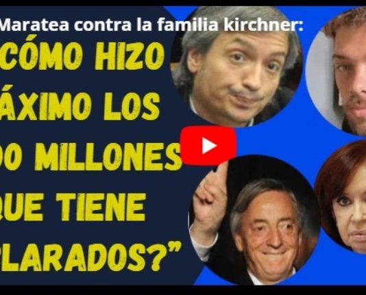 Santi Maratea sobre Máximo Kirchner: “¿Cómo hizo los 400 millones de pesos que tiene declarados?”