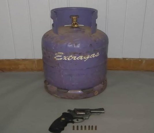 EL ESPINILLO: La policía detuvo a dps sujetos con frondosos antecedentes, secuestró un arma de fuego y recuperó un tubo de gas