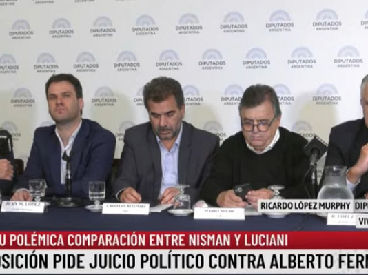 Juntos por el Cambio pidió juicio político contra Alberto Fernández: “El Presidente no debe opinar y mucho menos intimidar a la Justicia”