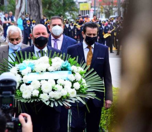 Insfrán presidió el acto en homenaje al general San Martín