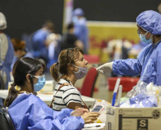 Disminuyen los casos de coronavirus en el país