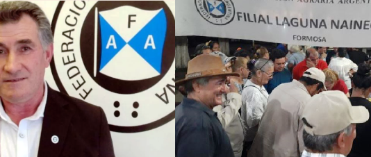 LAGUNA NAINECK: La FAA anuncia la presencia de su presidente Achetoni en asamblea de productores.