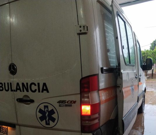 LAGUNA NAINECK: Motociclista sufrió lesiones a raíz de un hecho de tránsito.