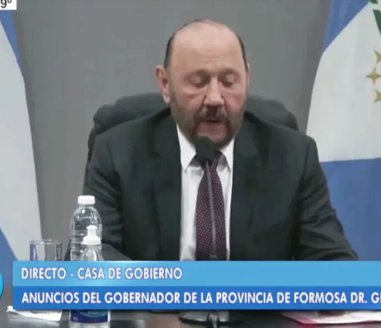 Insfrán anunció un 20% de aumento salarial para los estatales segmentado en dos veces