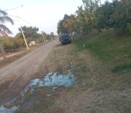 LAGUNA NAINECK: Repudian mal accionar de vecino.