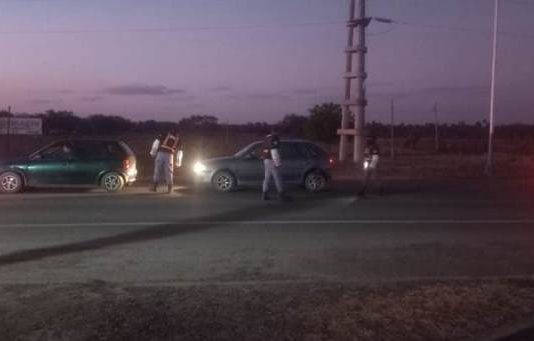 EL ESPINILLO: Policía de Seguridad Vial implantó un importante operativo de control y prevención.