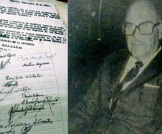 LAGUNA NAINECK: Se recuerda hoy el 58° aniversario del reconocimiento de la constitución de la comisión de fomento de la localidad.