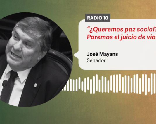 “¿Queremos paz social? Paremos el juicio de Vialidad”: el insólito pedido del senador José Mayans tras el atentado a Cristina Kirchner