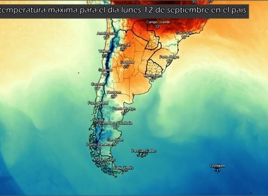 El pronóstico del tiempo para el lunes 19 de septiembre.