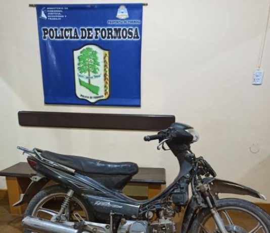 LAGUNA BLANCA: Recuperan una motocicleta sustraida en Laguna Naineck.