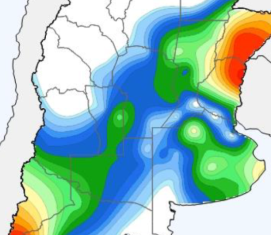 Pronóstico de lluvias hasta el 11 de septiembre