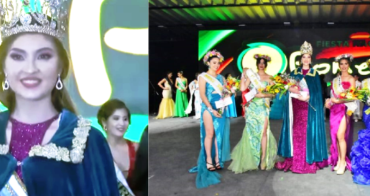 Deirdree Harlize Hansen Giovanoni de Misión Tacaaglé coronada Embajadora de la 38° Fiesta Nacional del Pomelo.