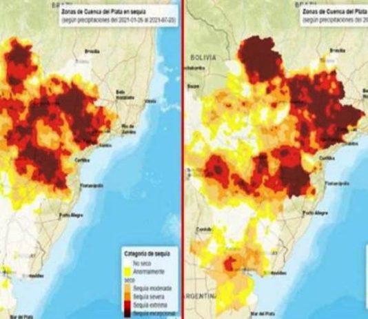 OFICIAL: La sequía se extiende por más de 126 millones de has.